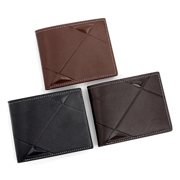 Men's Leather Bifold Wallet Rfid Blocking Credit Card Holder