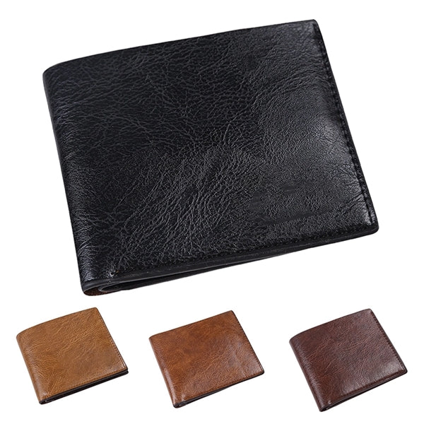 Men Fashion Classic Short Purse Large-capacity Wallet