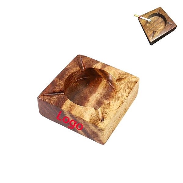 Wooden Cigarette Ashtray