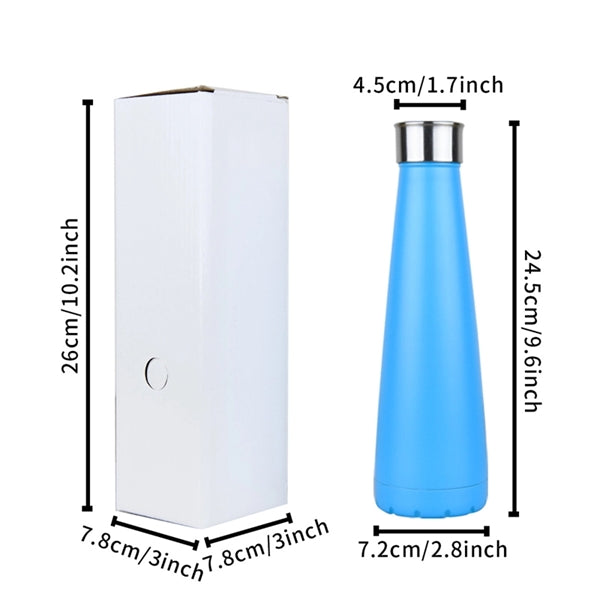 16 oz Cola Stainless Steel Water Bottle Vacuum Thermo Flask