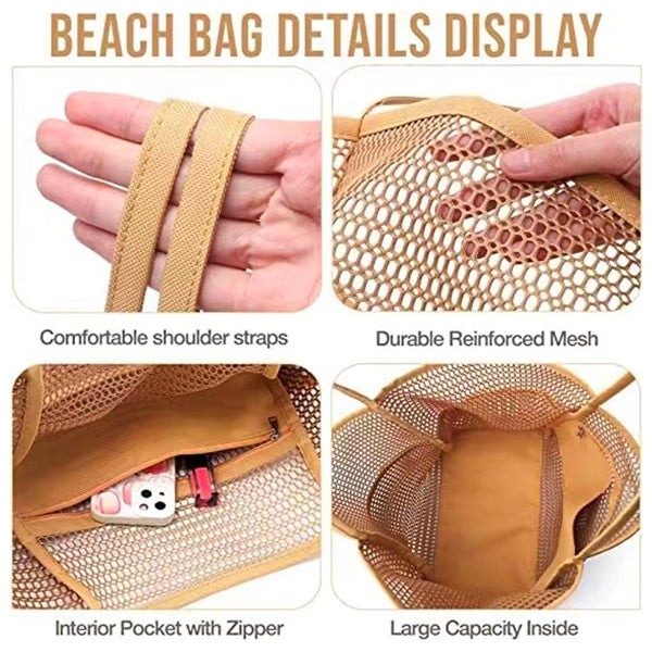 Mesh Beach Tote Bag