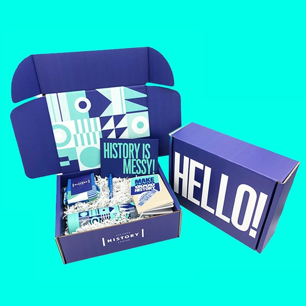 11"x 9.25"x 4" E-Flute Display Mailer Printed Box