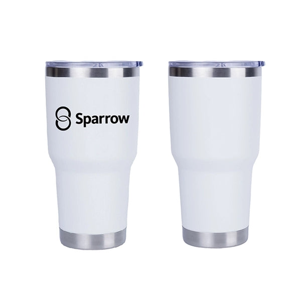 Double Wall Stainless Steel Travel Tumbler, 30 oz.