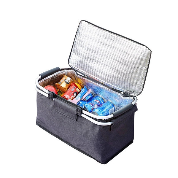 Insulated Cooler Picnic Basket