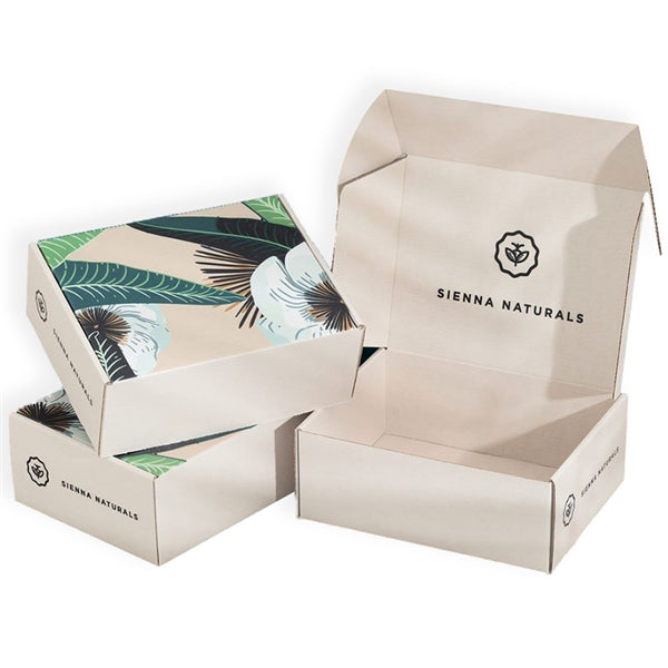 9"x 6"x 4" E-Flute Display Mailer Printed Box