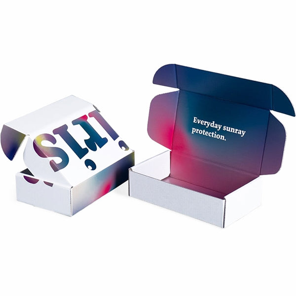 9"x 6"x 4" E-Flute Display Mailer Printed Box