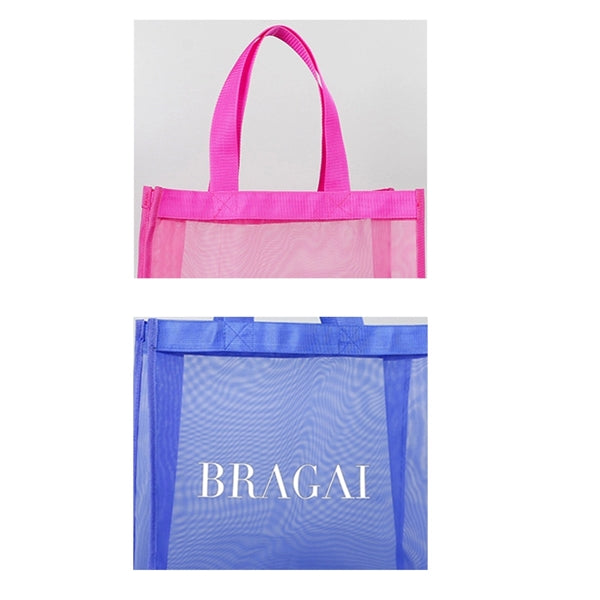 Mesh Shopping Beach Tote Bag