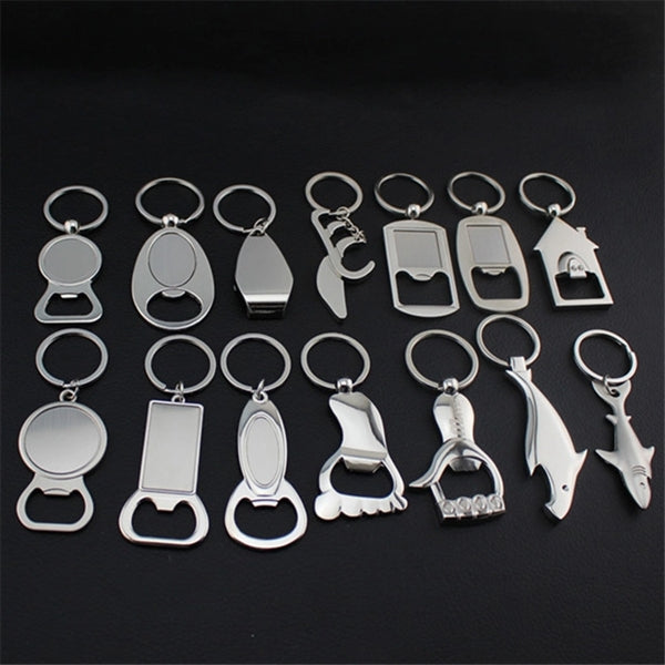Beer Bottle Opener Keychain