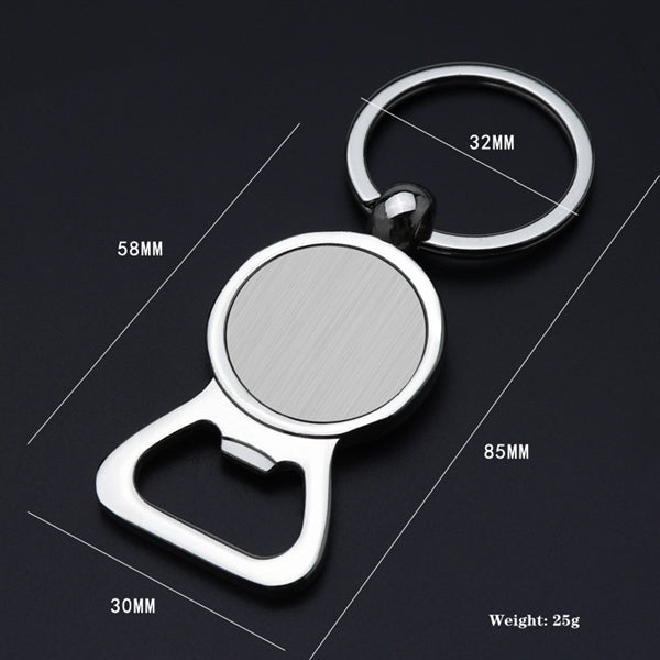 Beer Bottle Opener Keychain