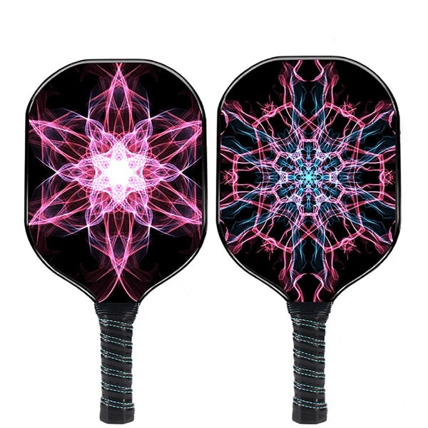 Wooden Pickle Ball Paddles Set With Carrying Bag