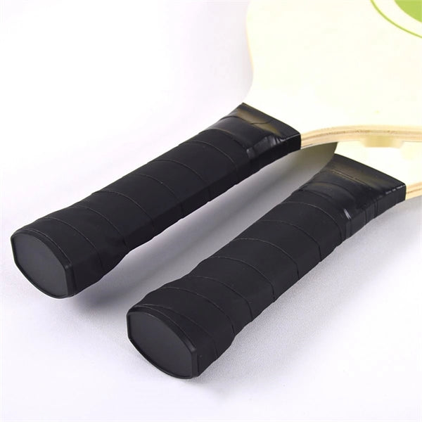 Wooden Pickle Ball Paddles Set With Carrying Bag