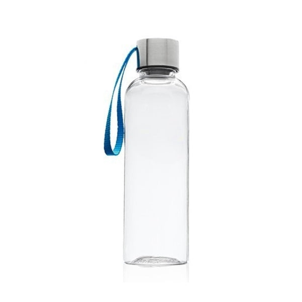 Plastic Water Bottle with Strap, 17 oz.