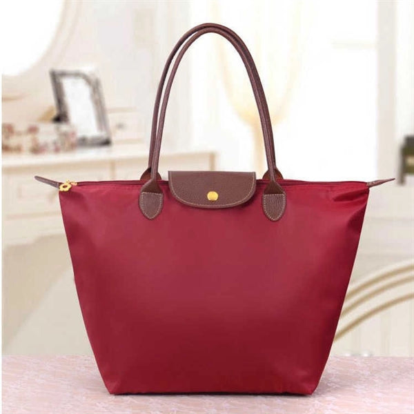 Nylon Tote Bag - Shopper Handbag