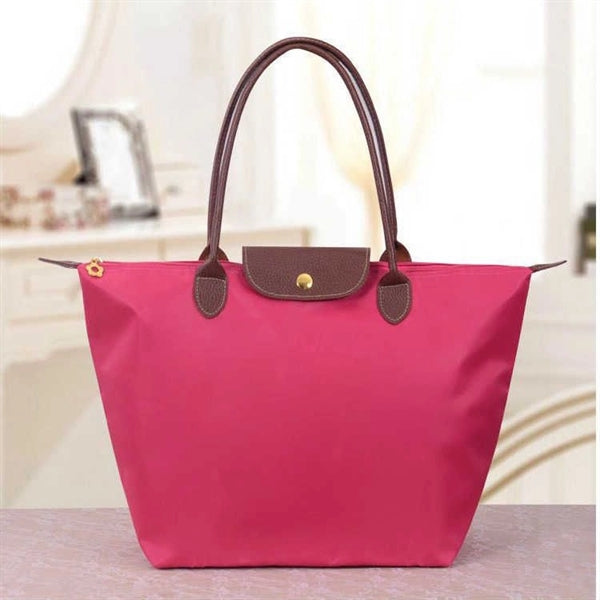 Nylon Tote Bag - Shopper Handbag