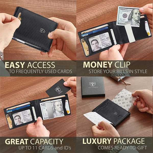 RFID Blocking Slim Wallet