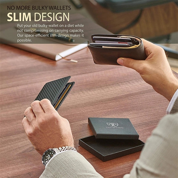 RFID Blocking Slim Wallet