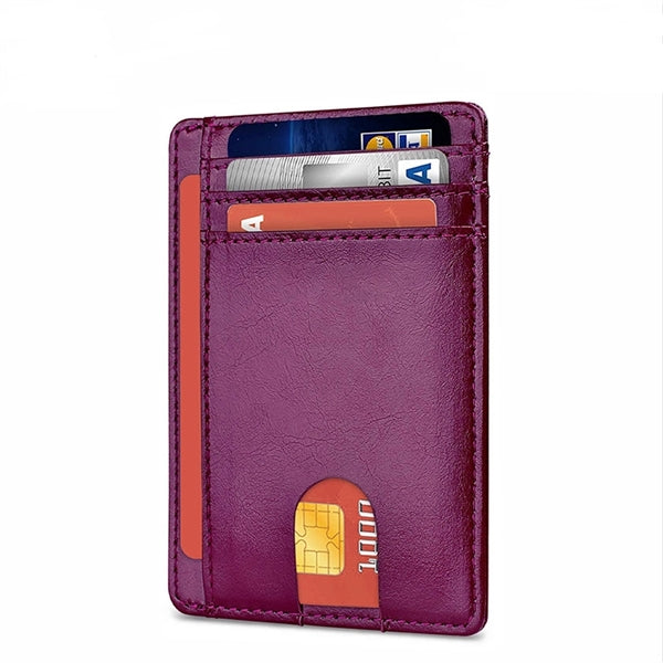 RFID Blocking Slim Wallet