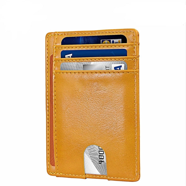 RFID Blocking Slim Wallet