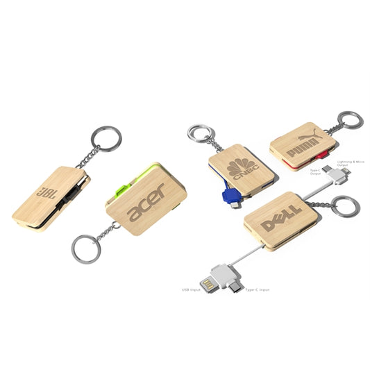 Bamboo 4 in 1 Charging Cable
