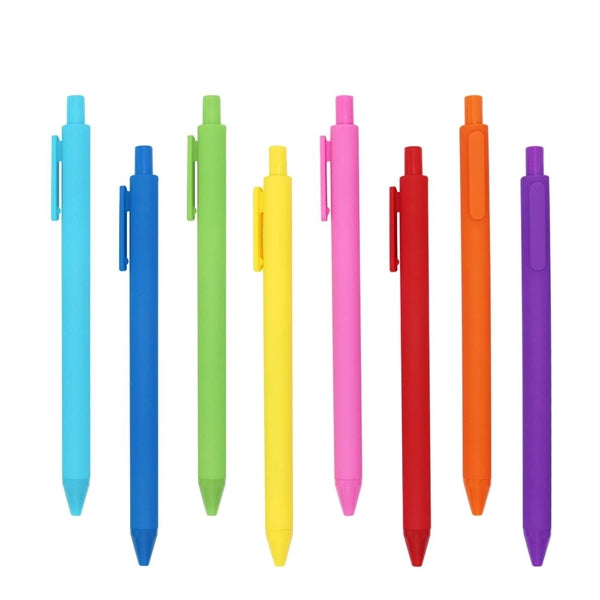 Soft Touch Retractable Gel Pen