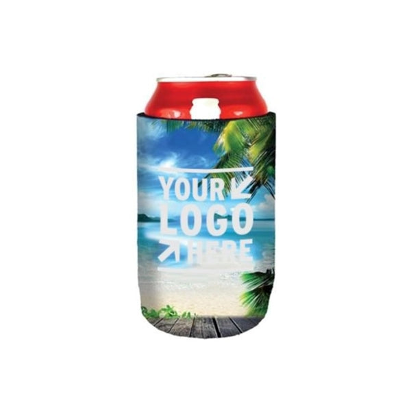 Full Color Premium Collapsible Foam Can Cooler