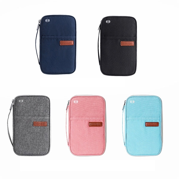 RFID Blocking Card Organiser Travel Wallet Passport Holder