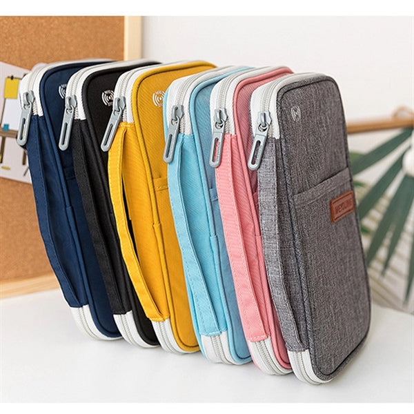 RFID Blocking Card Organiser Travel Wallet Passport Holder
