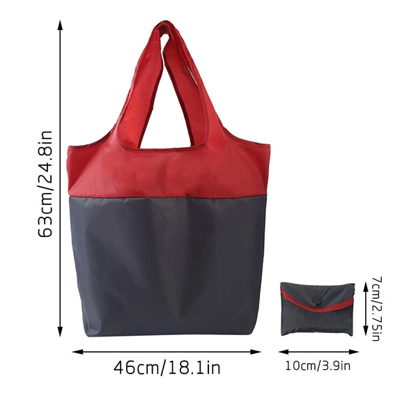 Recyclable Foldable Shopping Grocery Tote Bag