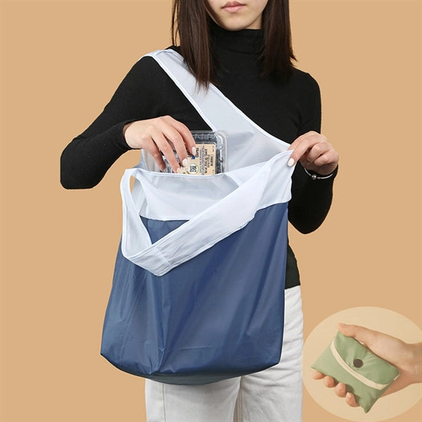 Recyclable Foldable Shopping Grocery Tote Bag