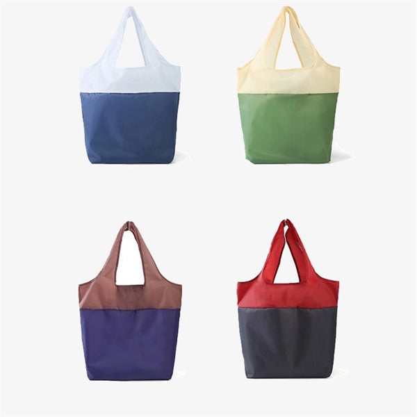 Recyclable Foldable Shopping Grocery Tote Bag