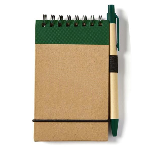 Notebook Jotter w/ Colored Pen
