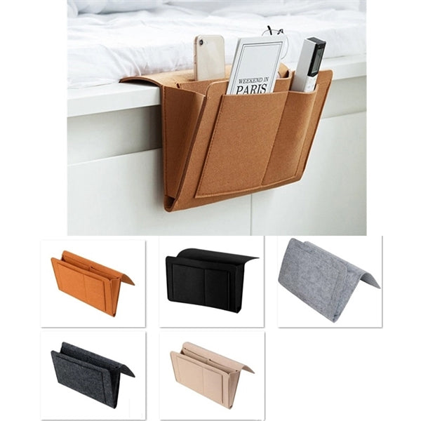 Bedside Sofa household felt Hanging Storage Bag