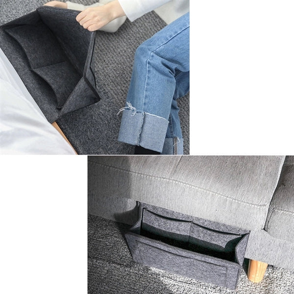 Bedside Sofa household felt Hanging Storage Bag