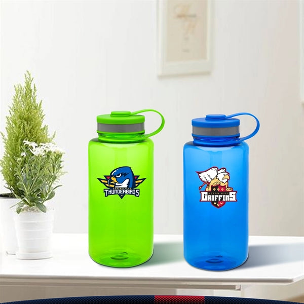 Klnie Plastic Water Bottle - 38 OZ.