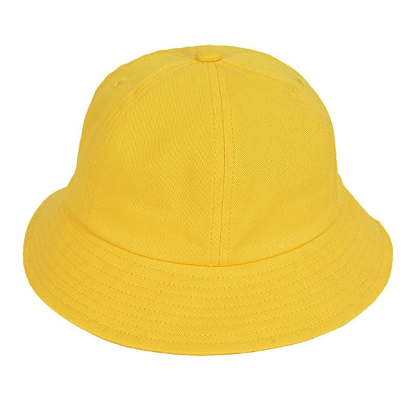Yellow Kindergarten Kid Cotton Bucket Hat