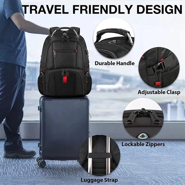 50L Large Capacity Travel Waterproof Bag Laptop Backpacks