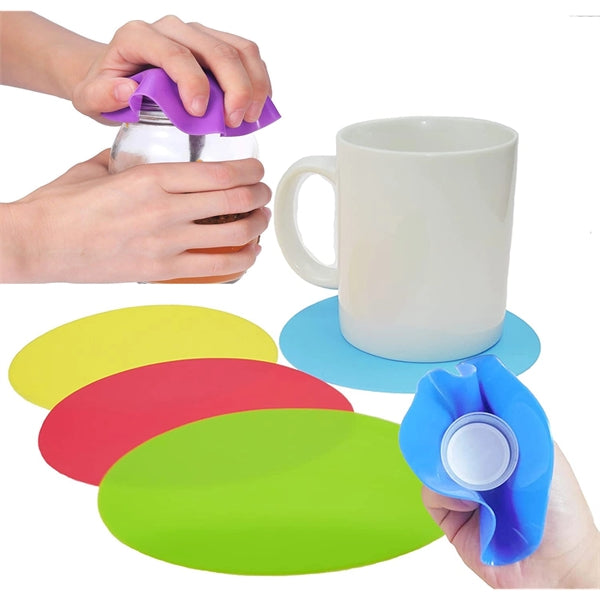 Silicone Jar Opener and Coaster