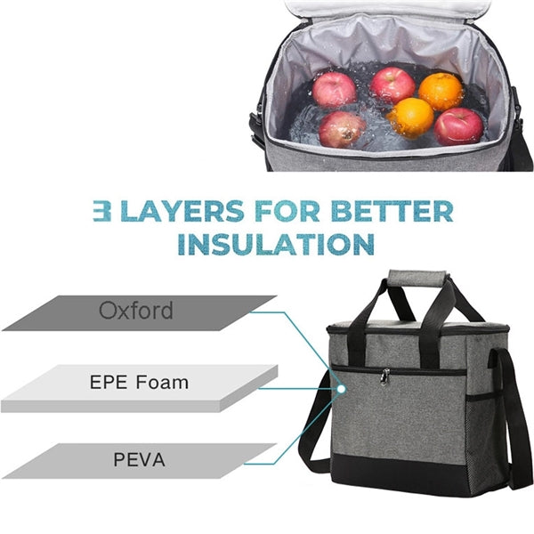 Office Picnic Lunch Cooler Tote Bag