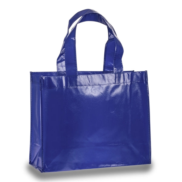 110 GSM Non-Woven Laminated W/ Gusset Tote Bag (16"X13"X6")