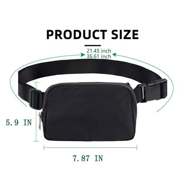 Unisex Mini Adjustable Strap Workout Belt Bag
