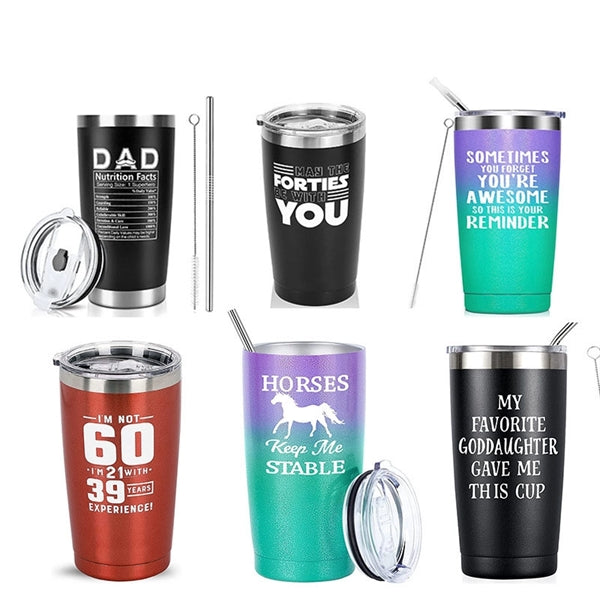 20 Oz. Stainless Steel Vacuum Insulated Tumblers