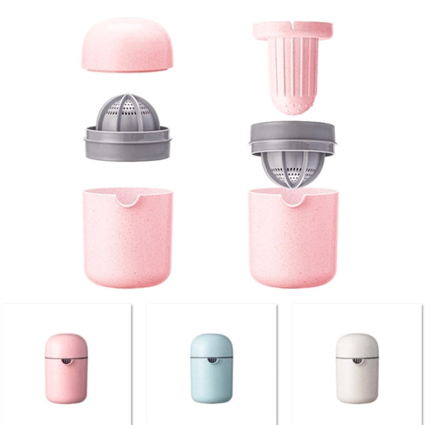Hand Juicer 2 in 1 Fruit Squeezer with Lid Rotation Press