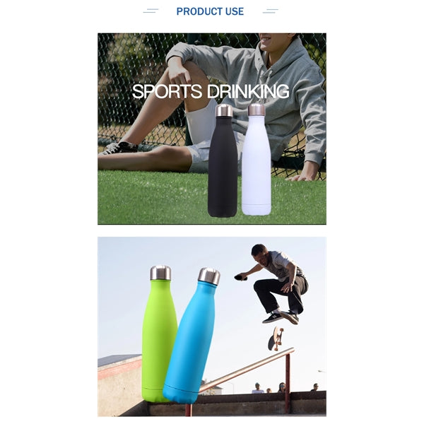 500ml/750ml Stainless Steel Water Bottle Custom Logo