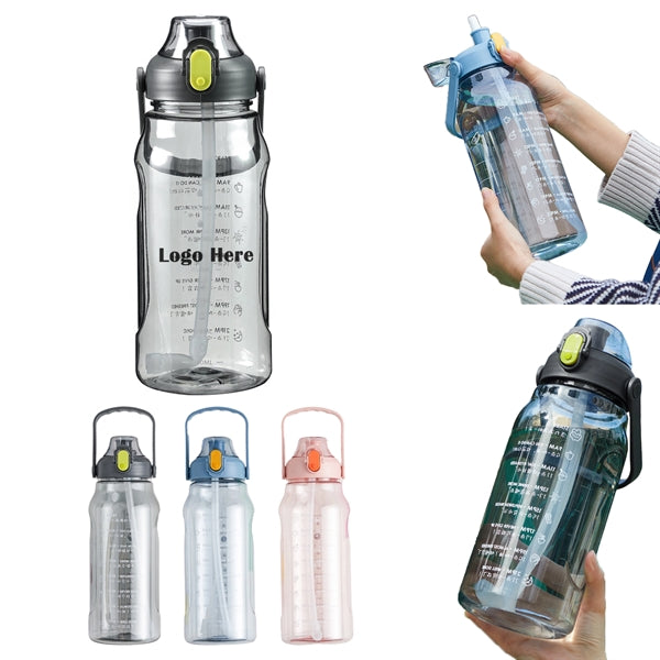 68 Oz Bpa-Free Sports Water Bottle With Flip Top Lid