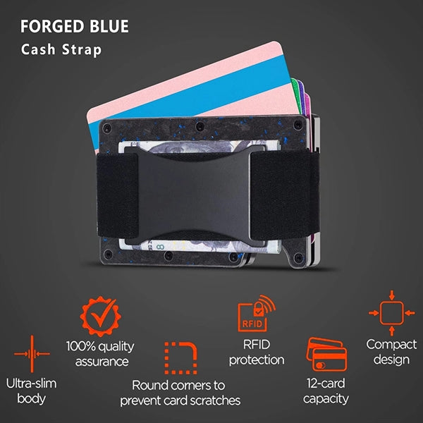 RFID Blocking Minimalist Slim Wallet For Men