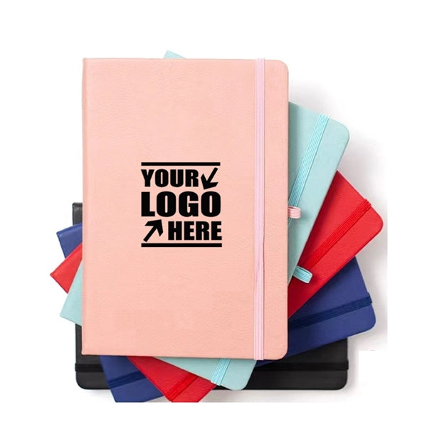 Hard Cover Notebook with Band