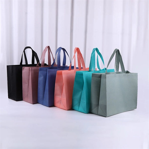 Nonwoven Big Shopping Tote Bag 19 1/2 x 15 1/2 x 7 1/2"