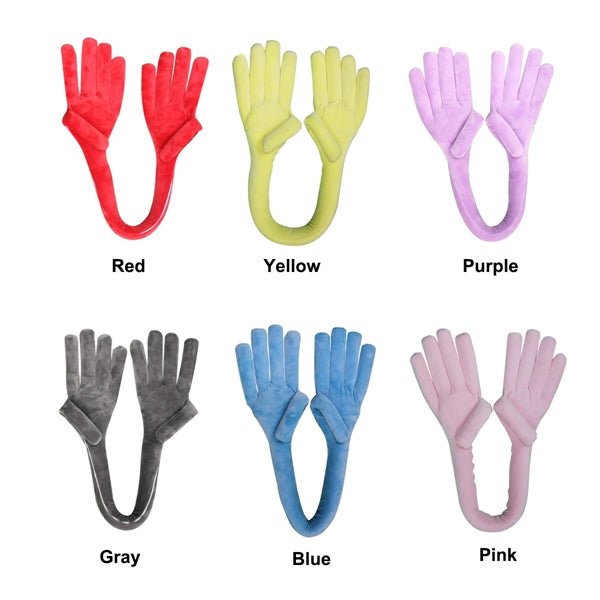 Flexible Outdoor Portable Travel Hand Shape Neck Pillow