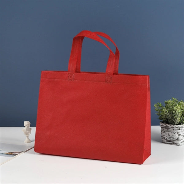Large Non-Woven Shopping Tote Bag - 16x20x8"