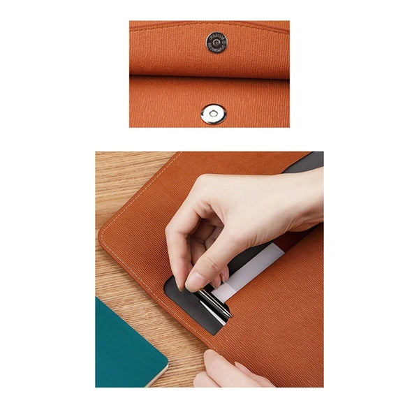 Leather Envelope File Folder